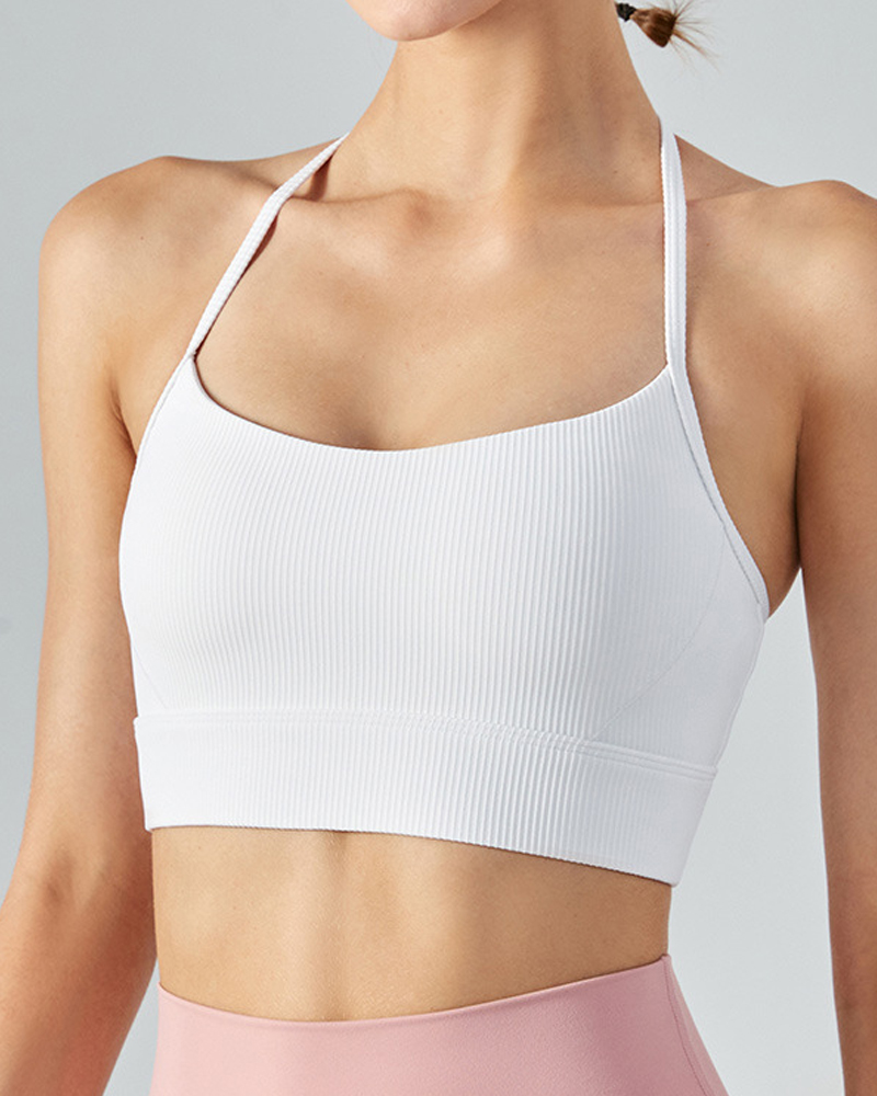 Halter Neck Yoga Vest