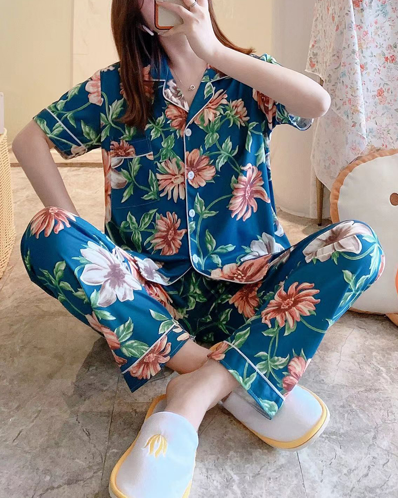 Graffiti Pajamas Long 2 pce Set