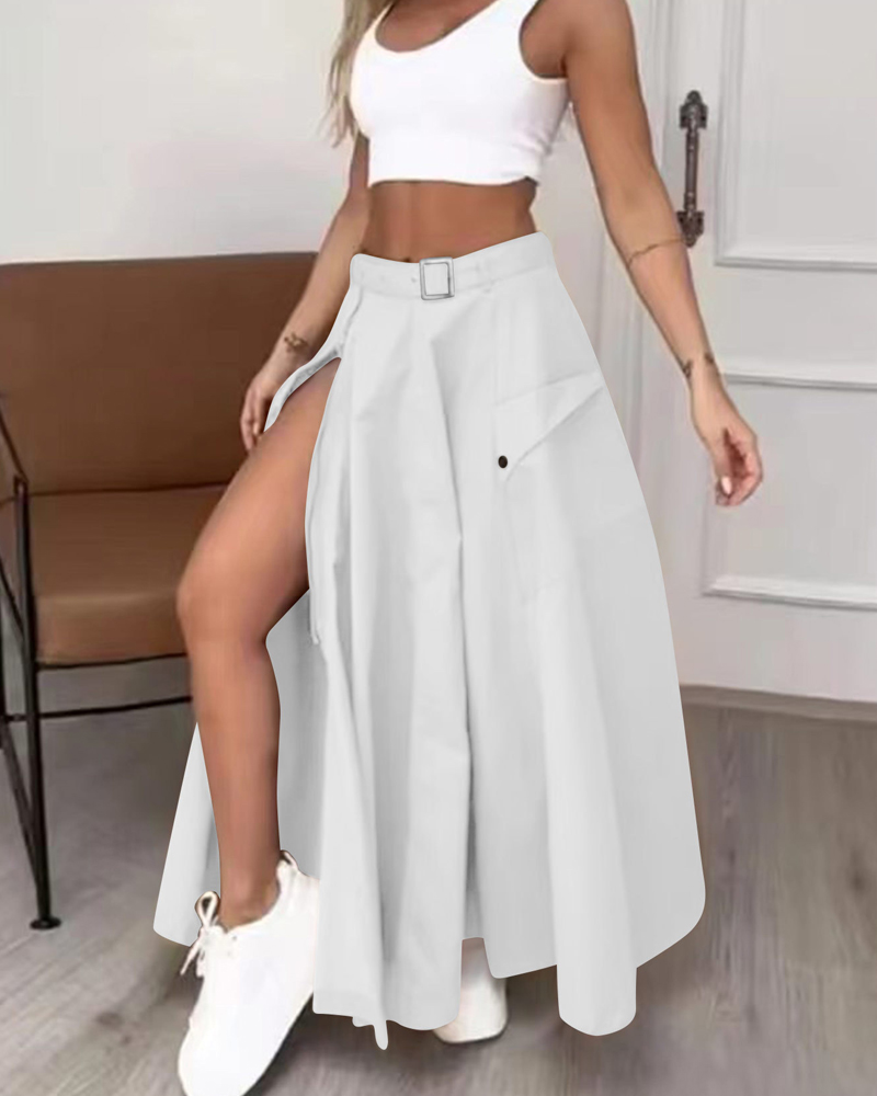 Fashion Casual Long Skirt