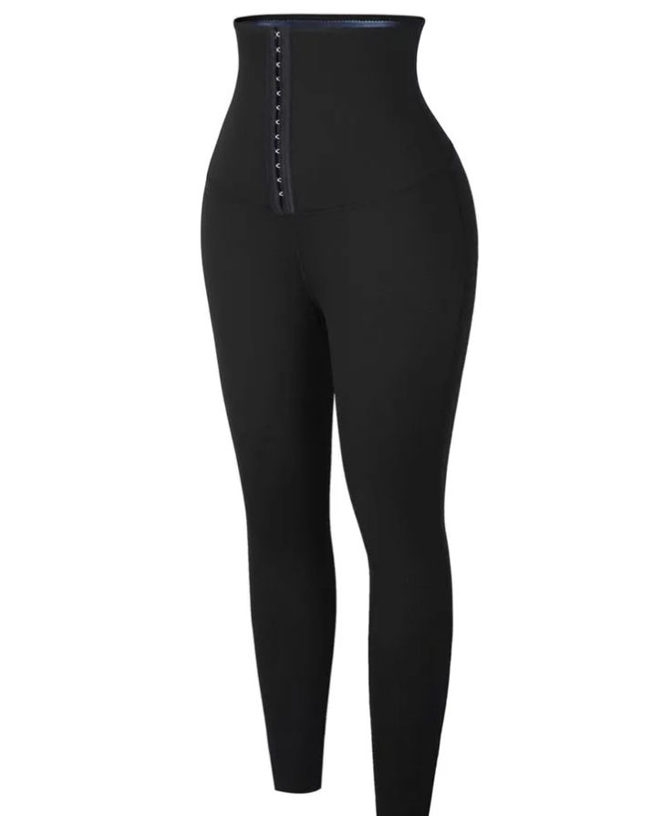 Leggings With Blue Neoprene Tummy Control Ref1291